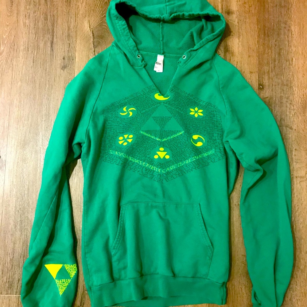 Legend of Zelda triforce Xs hoodie sweater